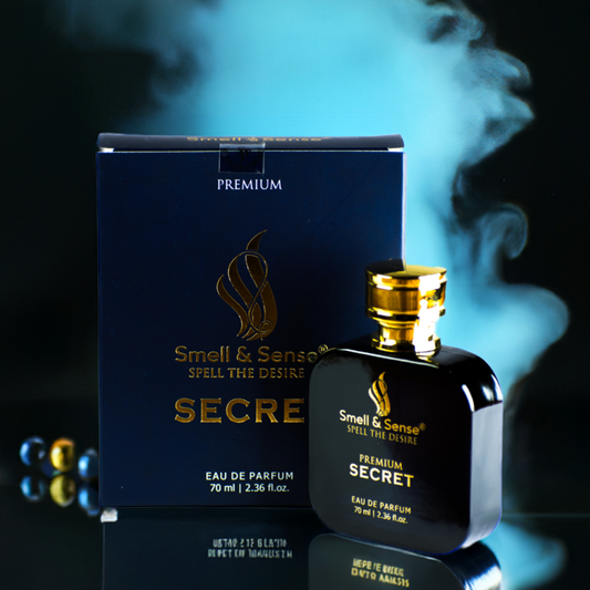 Secret Perfume by Smell & Sense: A bold citrus fragrance with fresh, woody, and herbal notes. by smell & sense