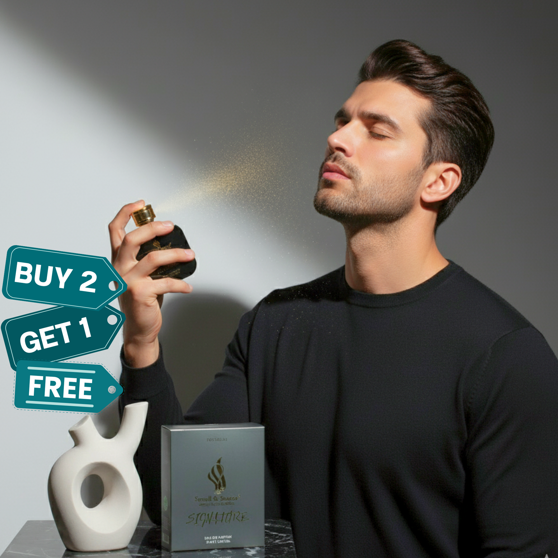 "Signature fragrance by Smell & Sense – a classic unisex floral and woody scent with 
tuberose, leather, and cedar notes.