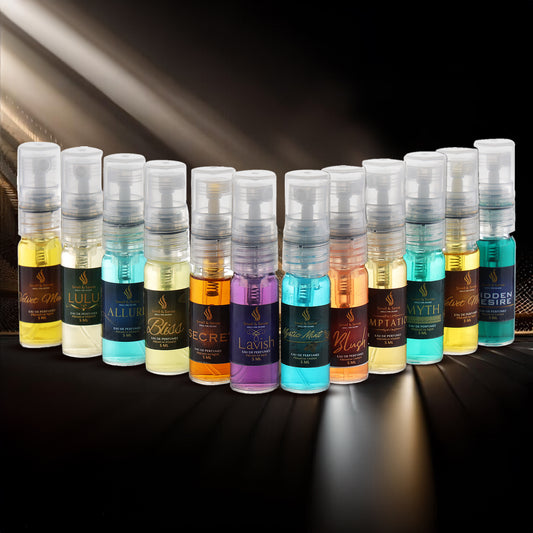 5ml x 12 Pocket Perfume Trial Pack for Men and Women