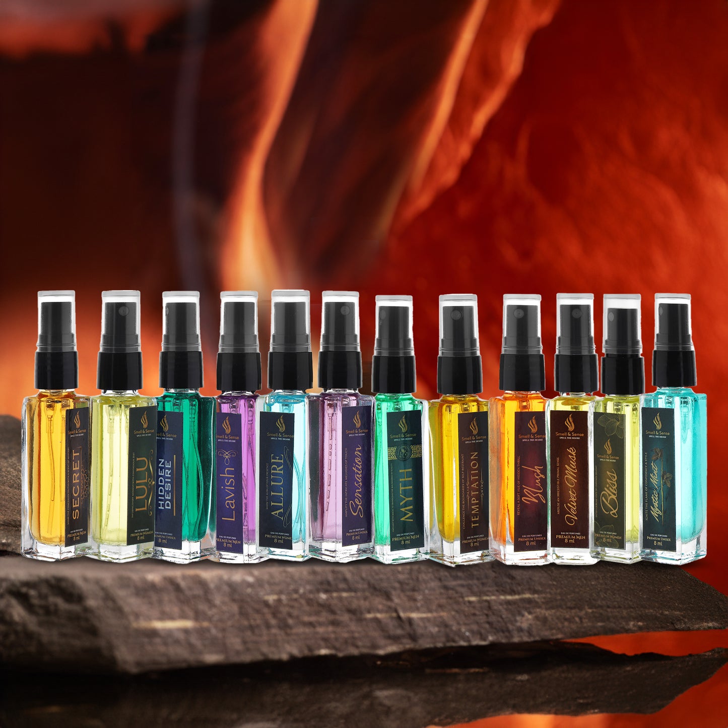 8ml x 12 Pocket Perfume Trial Pack for Men and Women