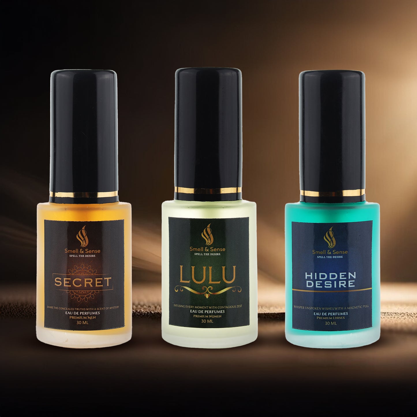 30 ML Combo Pack of 3 - Secret | Lulu | Hidden Desire