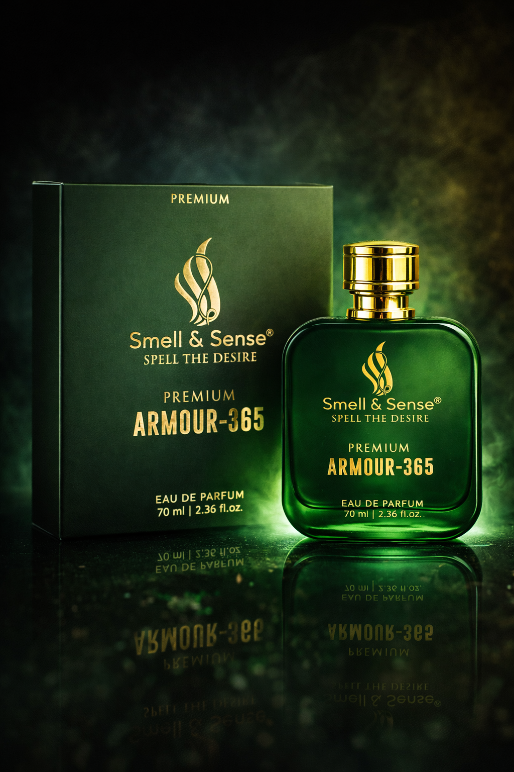Smell & Sense Armour 365 perfume with premium packaging box elegant long lasting men fragrance perfect for gifting