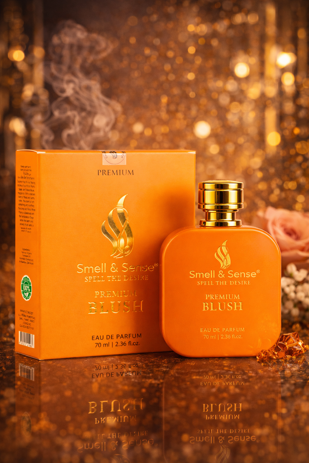 Blush perfume for women with luxury packaging Smell & Sense premium long lasting fragrance perfect for gifting