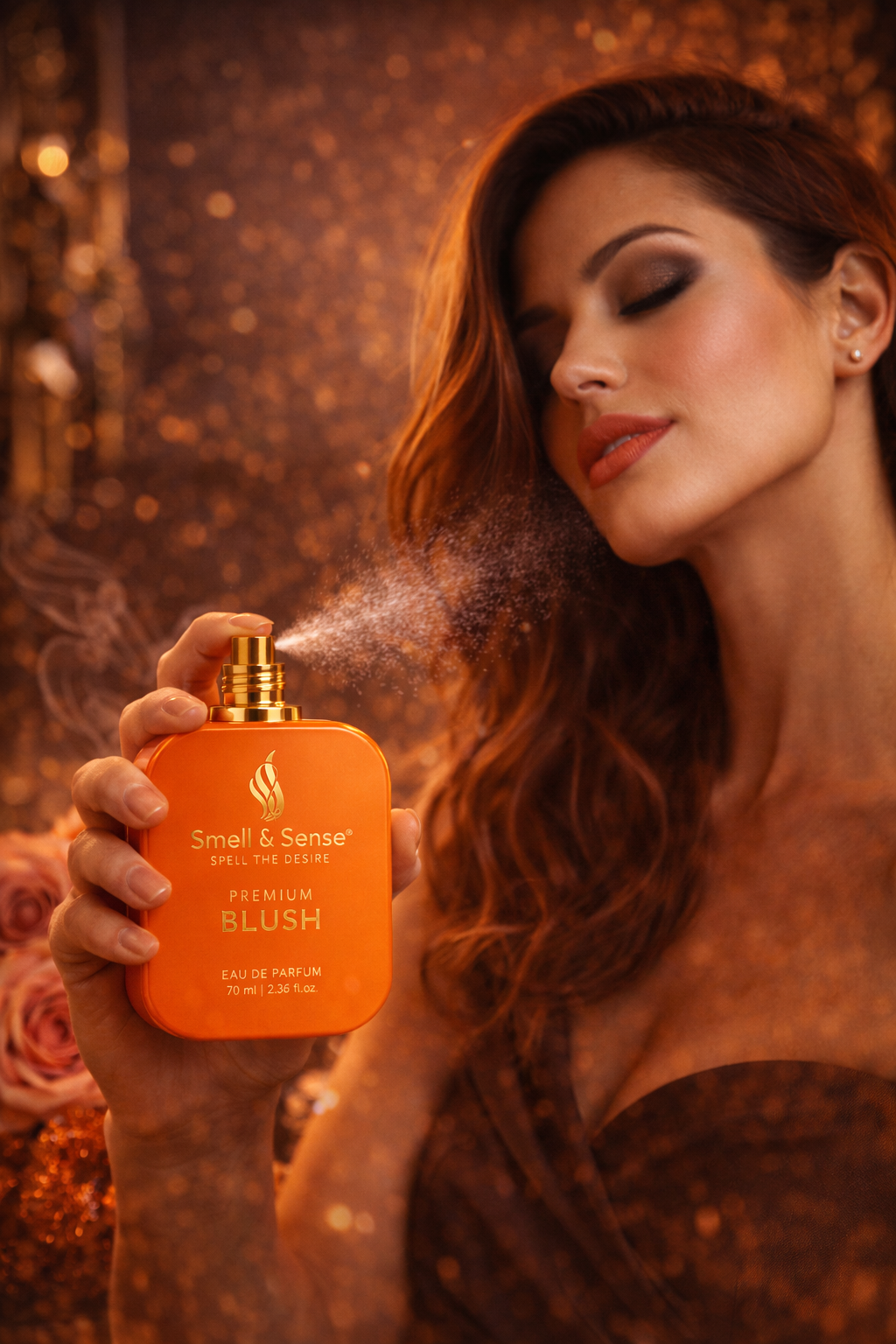 Luxury women perfume Blush by Smell & Sense best fragrance for office date night long lasting scent