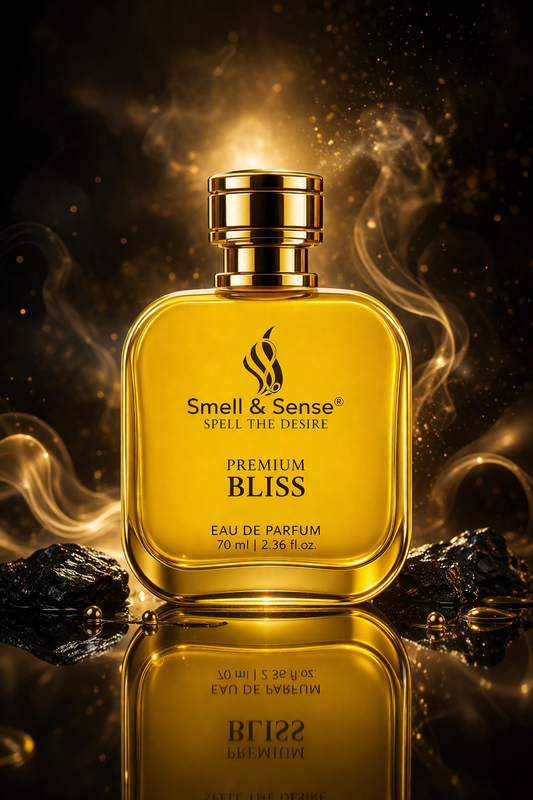 Smell & Sense Bliss perfume unisex long lasting premium luxury fragrance fresh and elegant signature scent