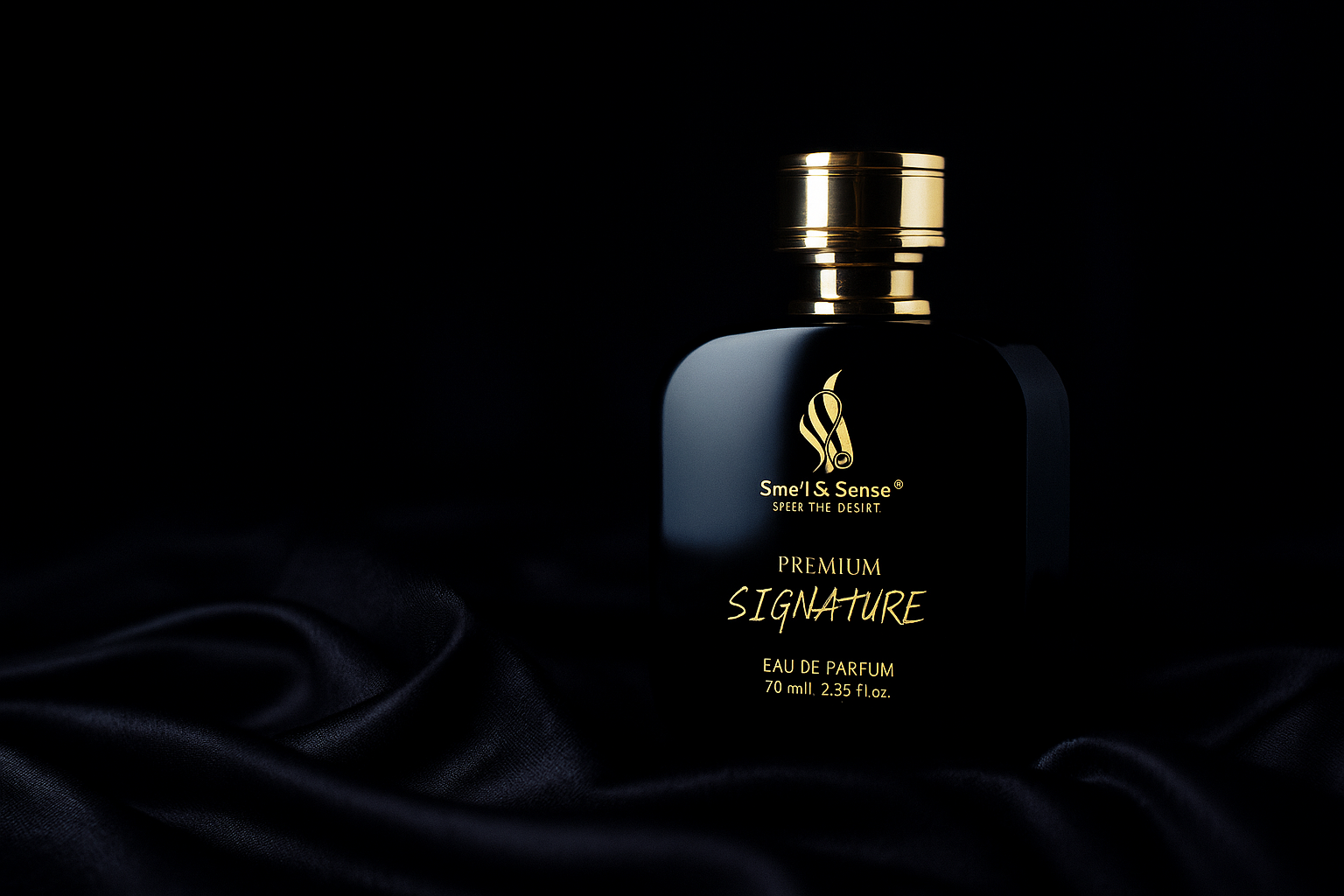Smell & Sense Signature Men Perfume a luxurious floral and leather fragrance inspired by Lacoste White, perfect for men who want a timeless and classy signature scent