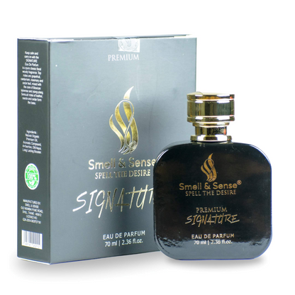 "Signature fragrance by Smell & Sense – a classic unisex floral and woody scent with 
tuberose, leather, and cedar notes.